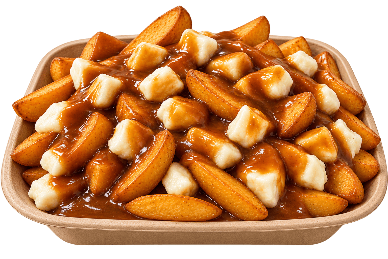 Potato Wedge Poutine