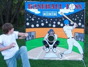 Baseball Toss - Self Standing