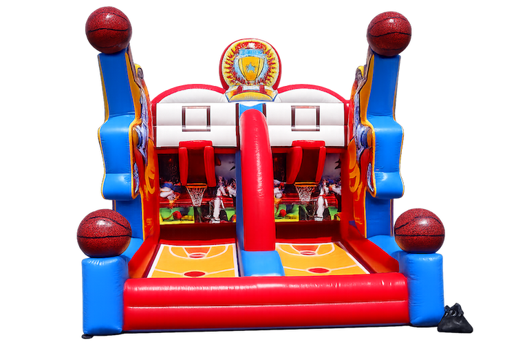 Full Court Basketball Inflatable BBQ Catering Toronto Entertainment