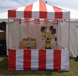 (2) Mini Carnival Games w/Carnival Booth